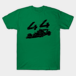 We Race On! 44 [Black] T-Shirt